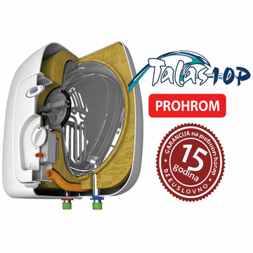 Slika Bojler ELIT Talas 10P/V visokomontažni pod pritiskom INOX 10L